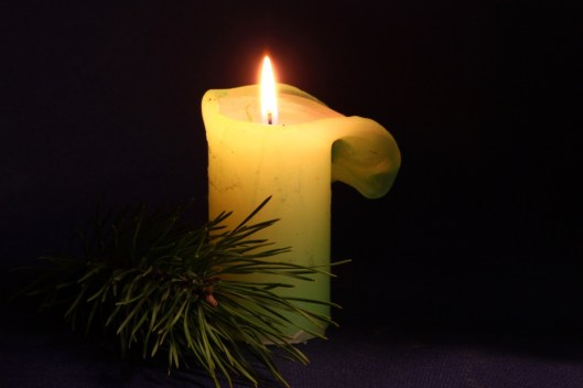 Christmas candle