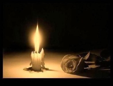 p.txt-lumanare cu trandafir