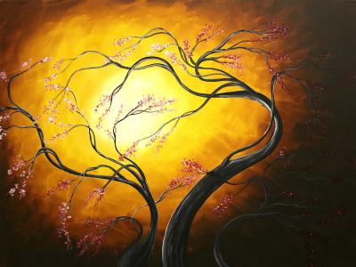 abstract-art-tree-fire-blossoms-by-madart-megan-duncanson